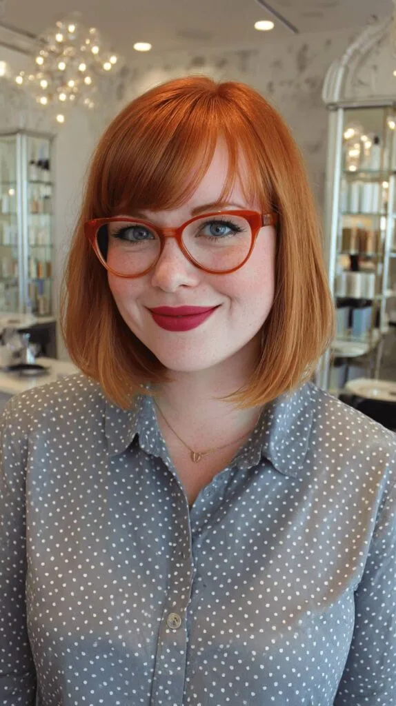 Modern Blunt Bob with Soft Rounded Edges