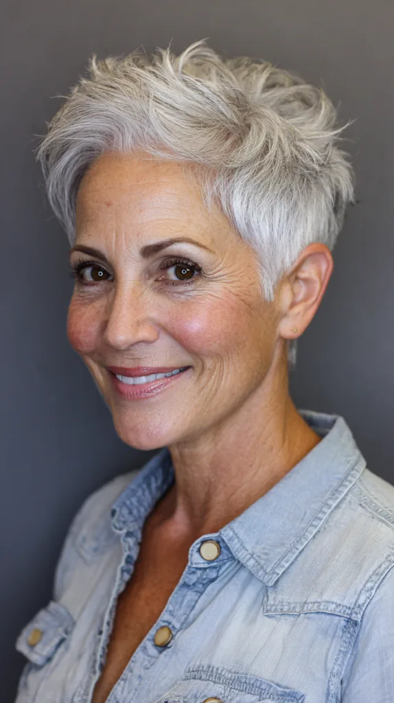 Modern Feathered Pixie Cut with Textured Layers