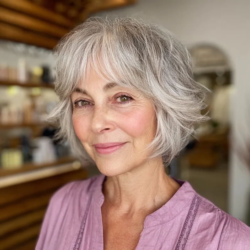 Modern Soft Shag with Effortless Volume