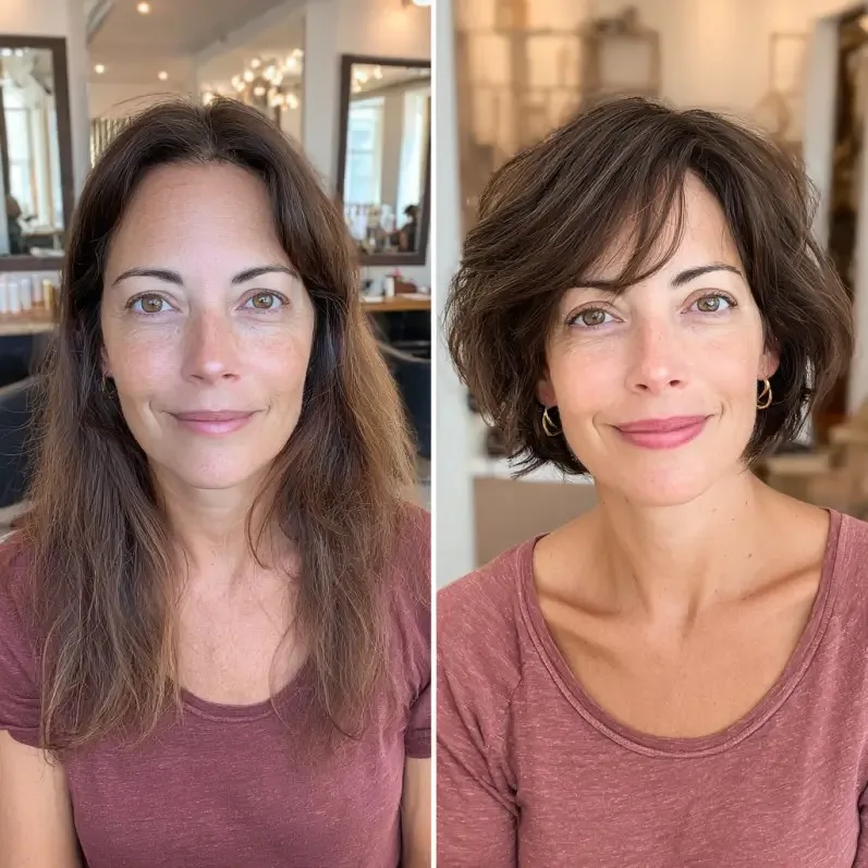 Modern Textured Bob with Subtle Layers