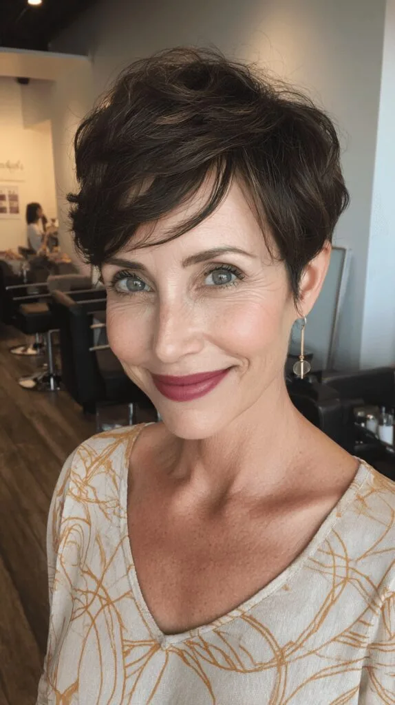 Modern Textured Pixie Cut with Soft Volume