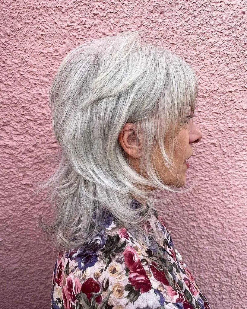Mullet Wolf Style with Flowing Layers