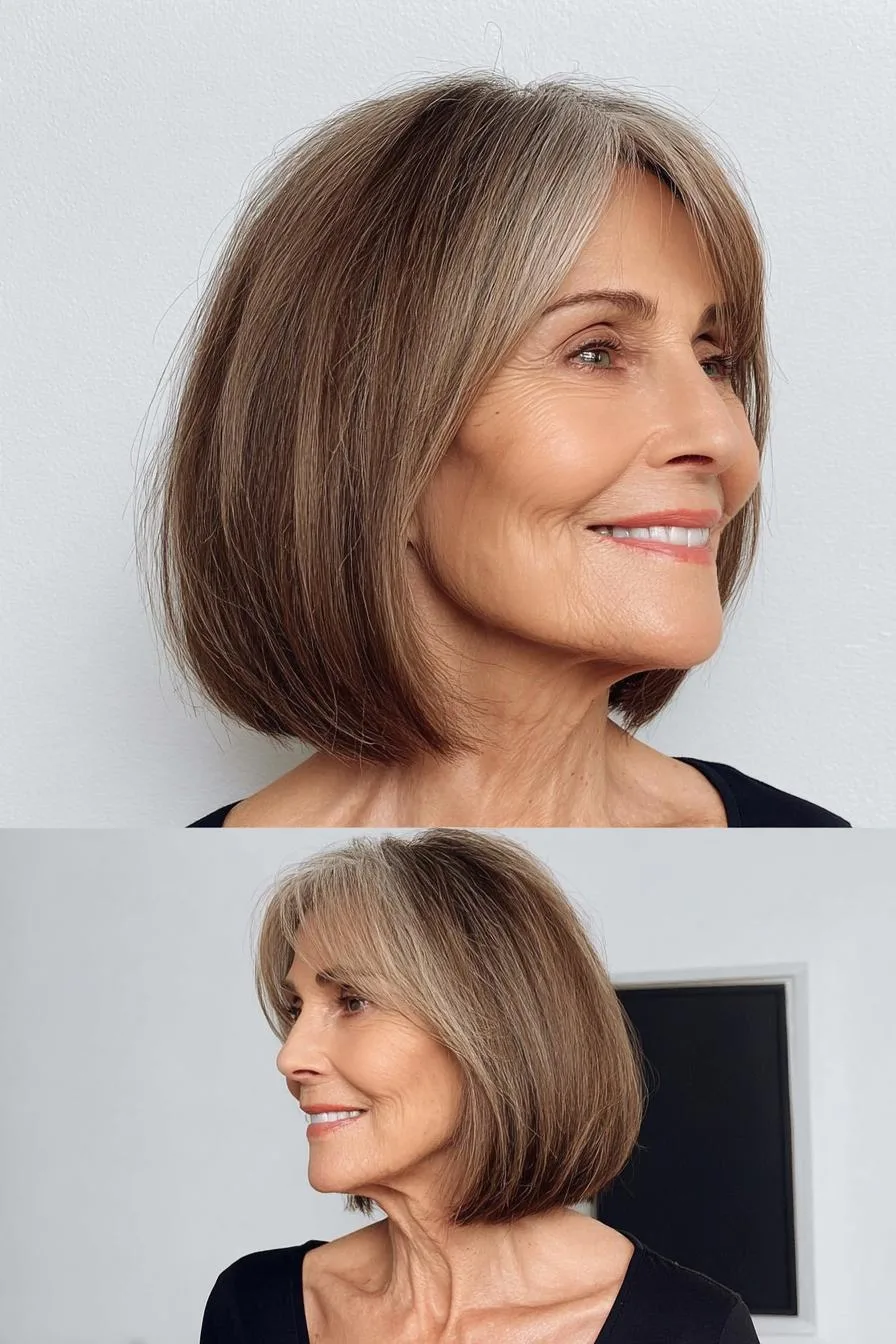 Polished Soft Layered Bob