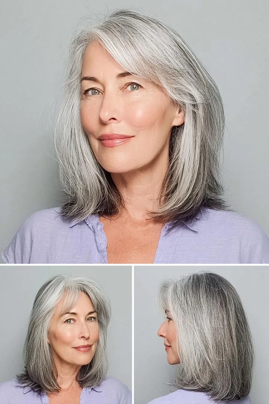 Soft radiant gray layers