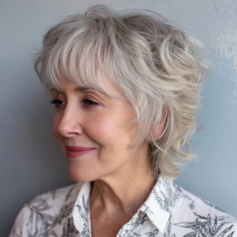 Soft Textured Pixie with Wispy Layers