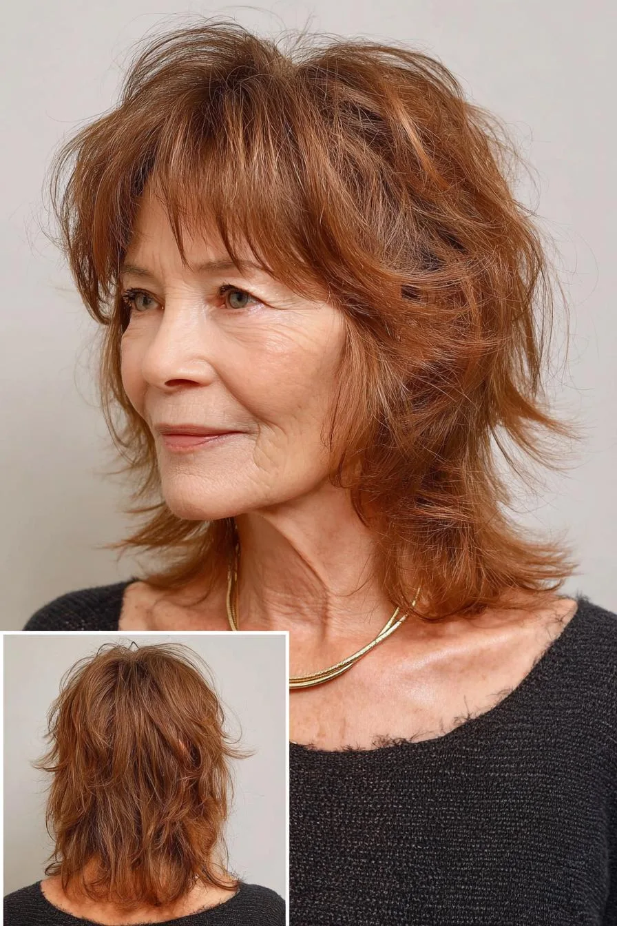 Soft Tousled Shag Layers