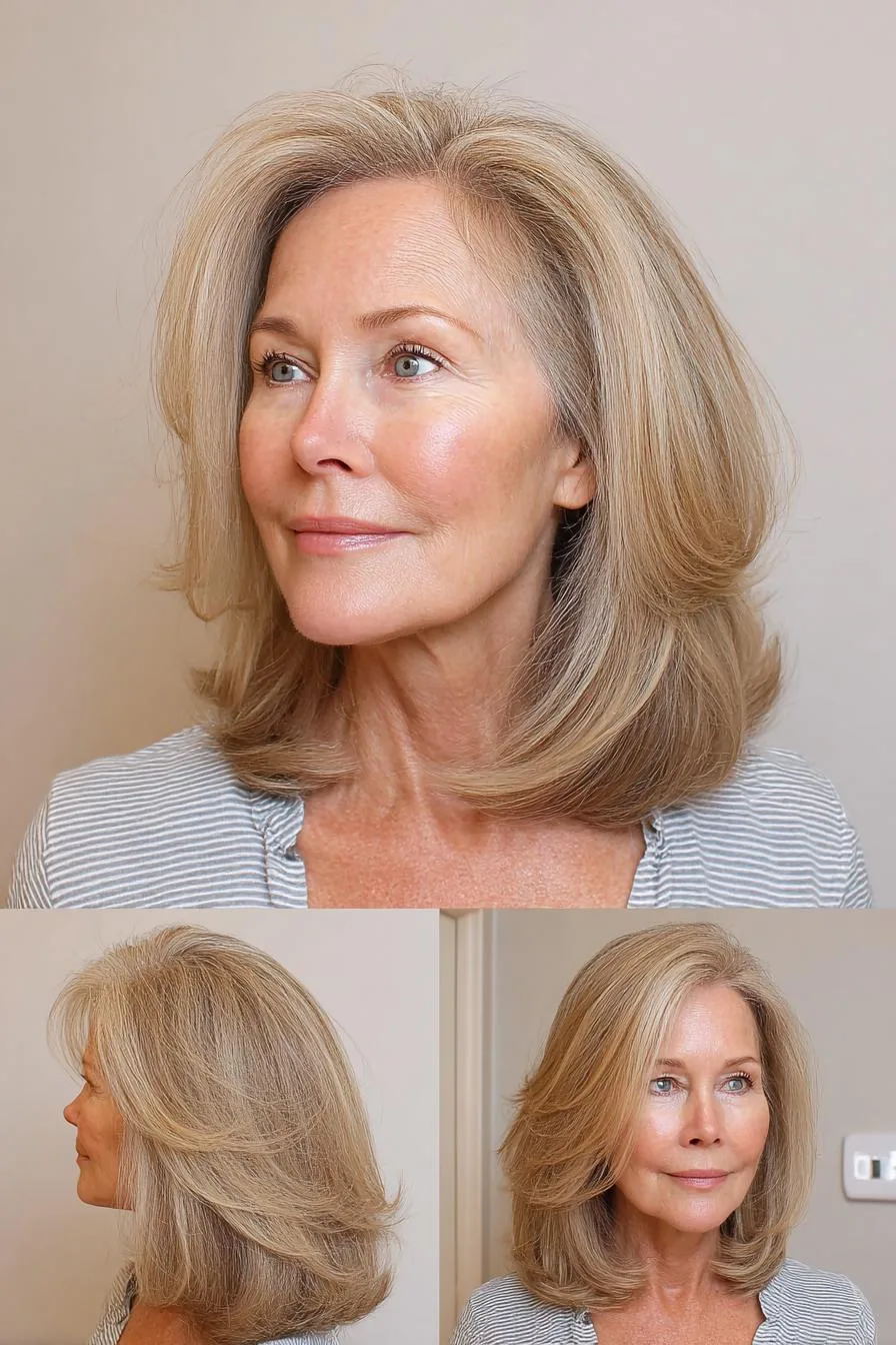 Soft Voluminous Layered Blowout