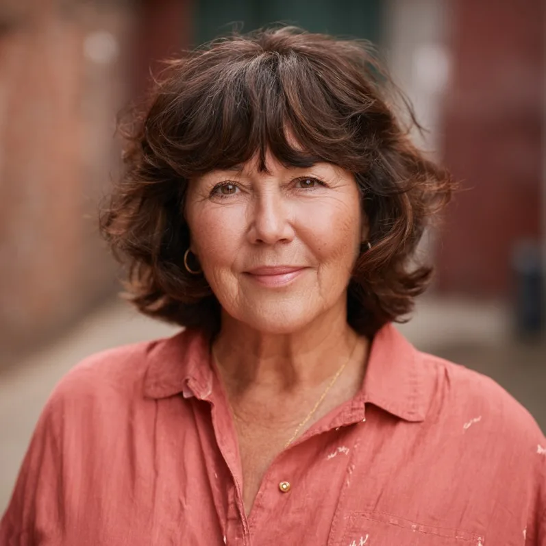 Softly Layered Bob with Gentle Waves