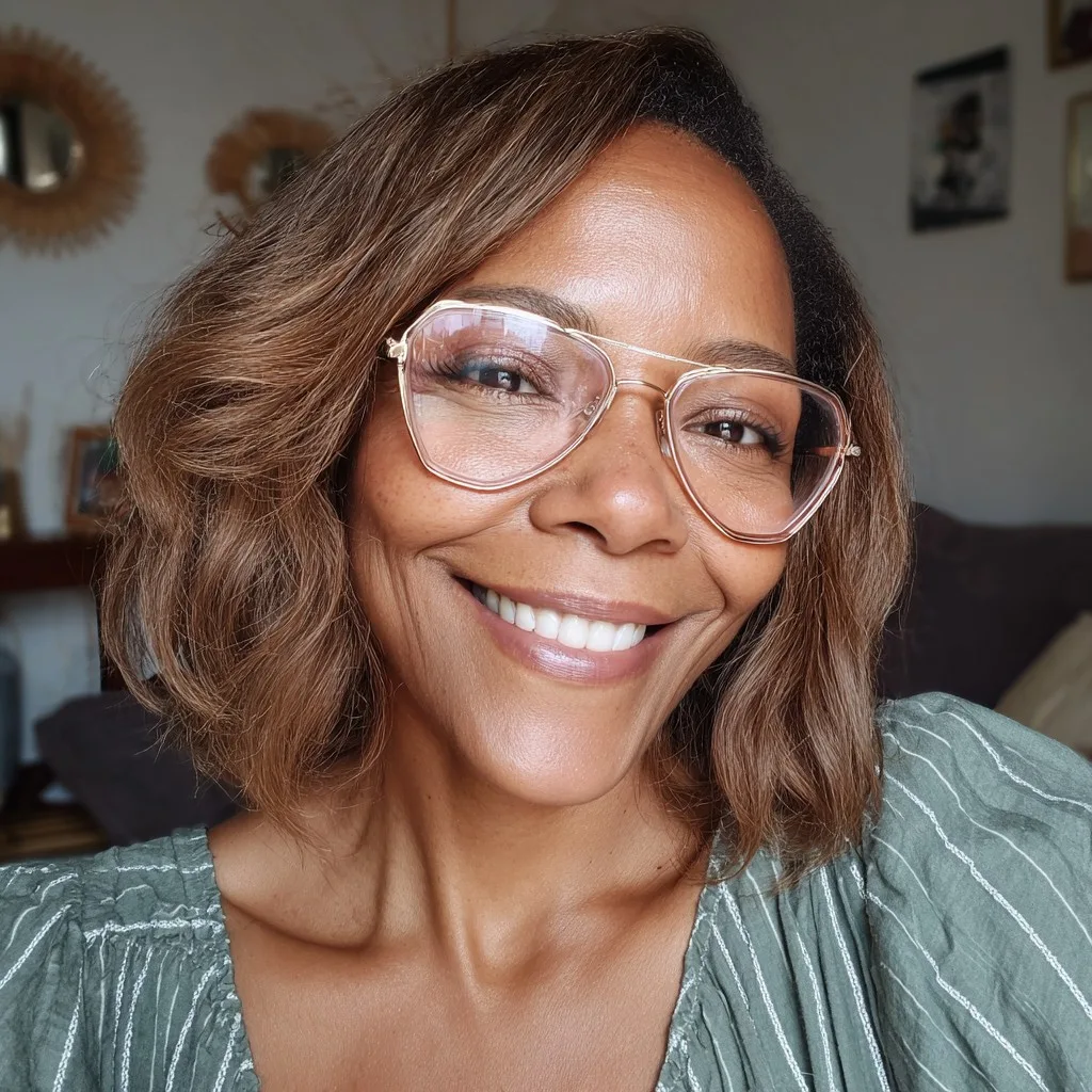 Softly Textured Bob with Gentle Movement