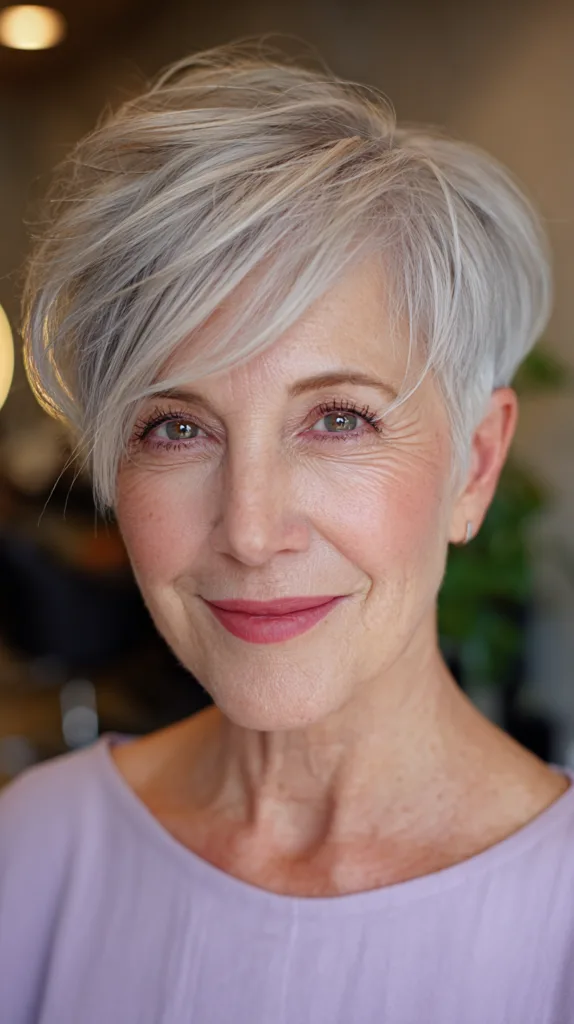 Stylish Feathered Pixie Cut with Soft Layers