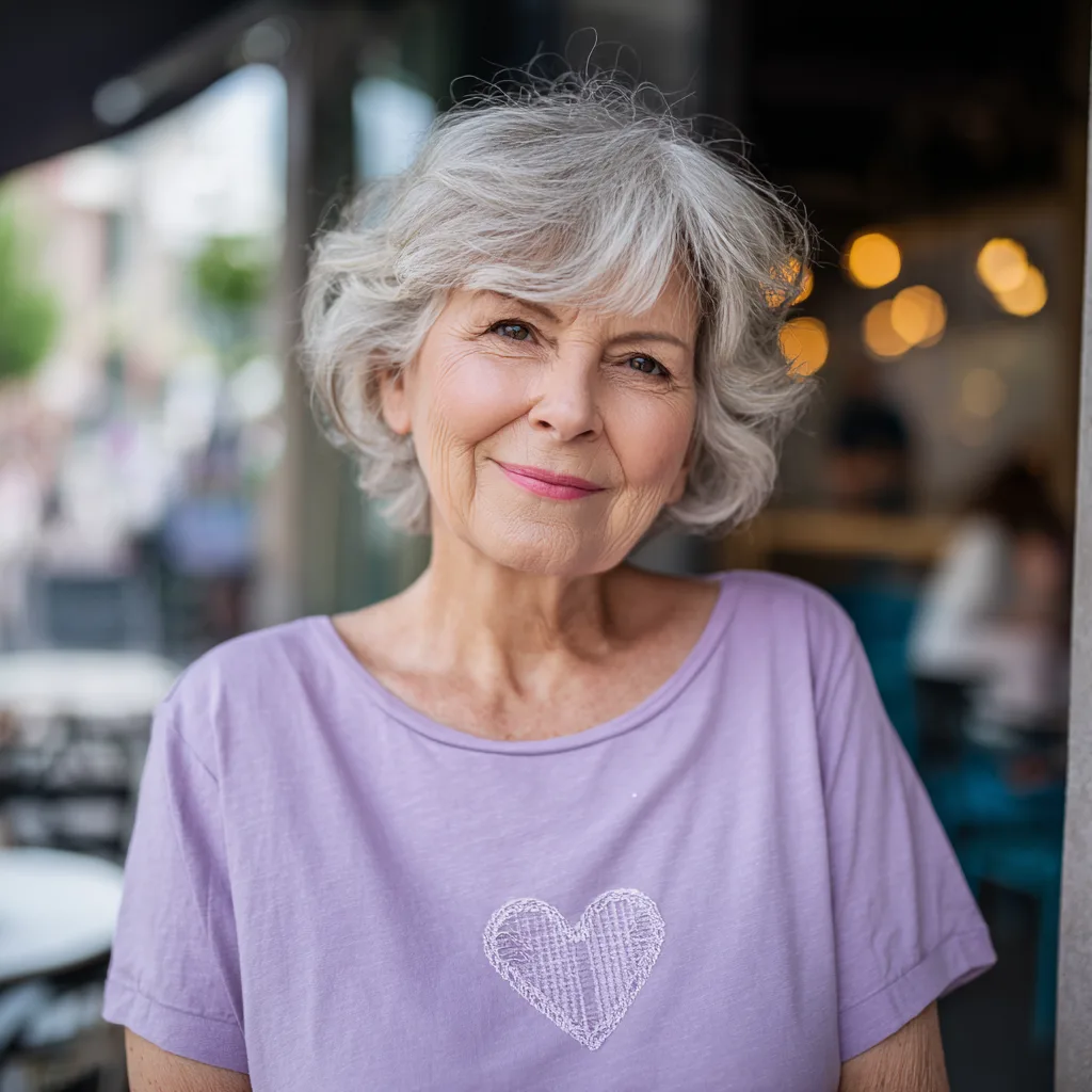 Stylish Softly Curled Bob with Gentle Volume