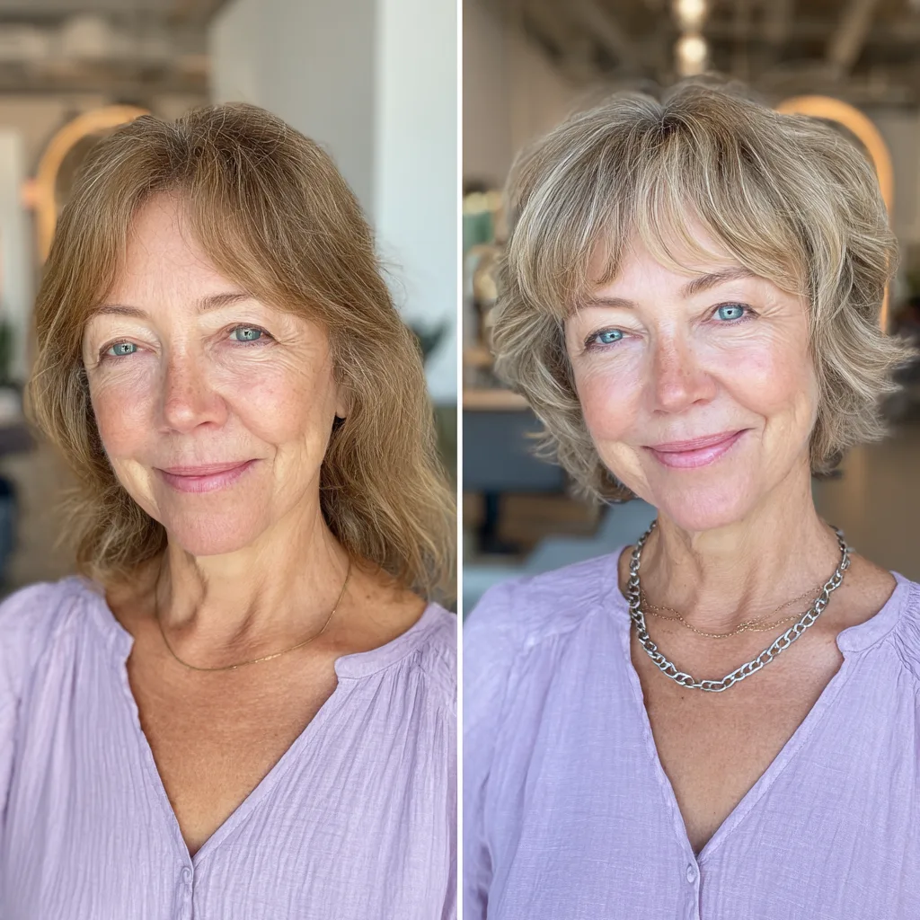 Stylish Softly Textured Bob with Gentle Volume