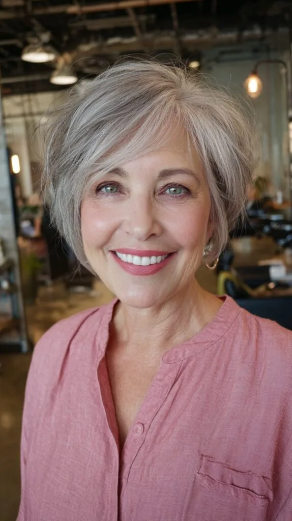 Stylish Textured Short Cut with Soft Volume