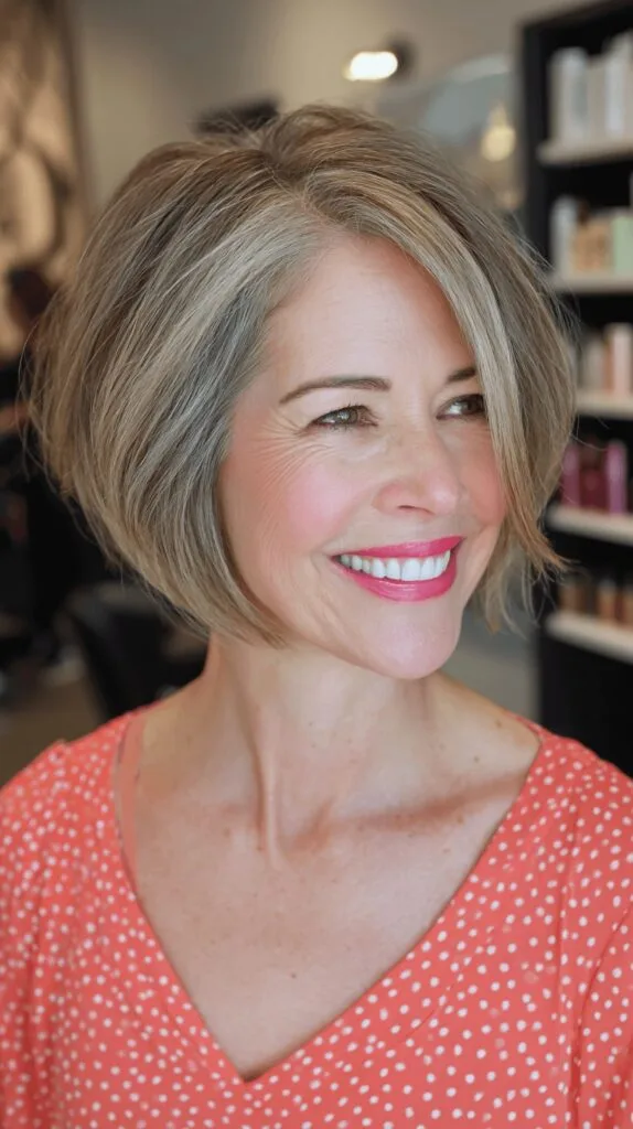 Textured Bob with Soft Face-Framing Layers