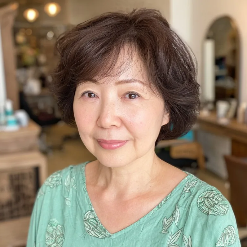 Textured Bob with Soft Volume and Natural Movement
