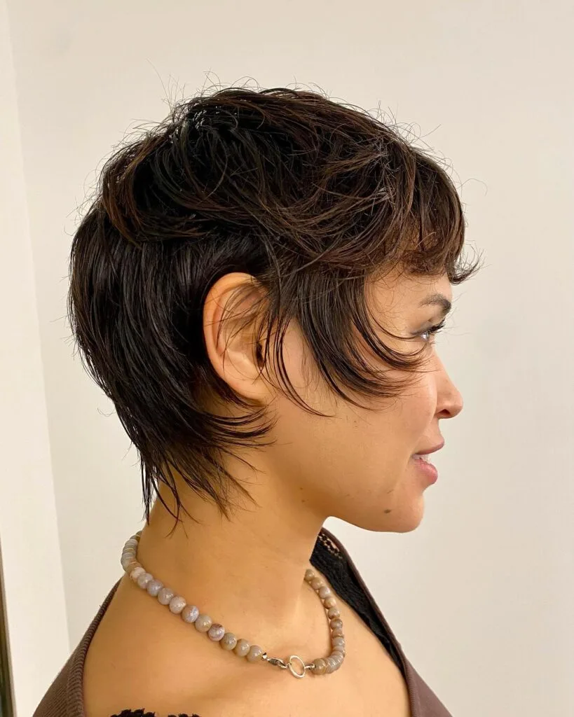Textured Pixie Cut with Defined Layers