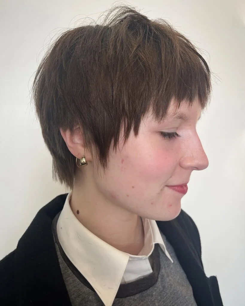 Textured Pixie Cut with Soft Edges