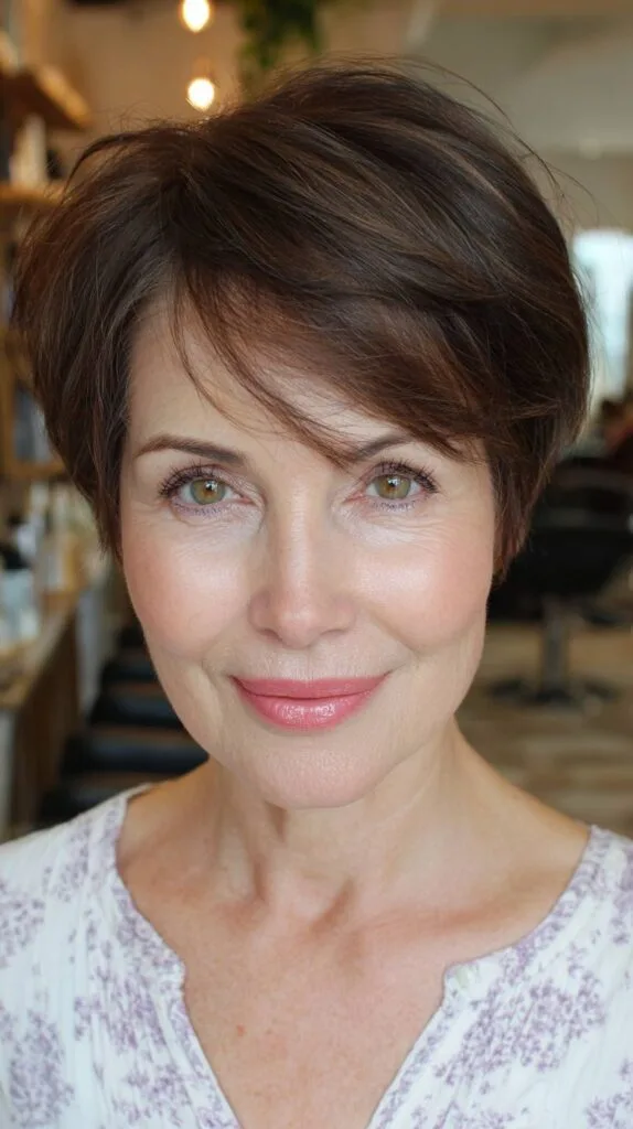Textured Short Cut with Soft Volume