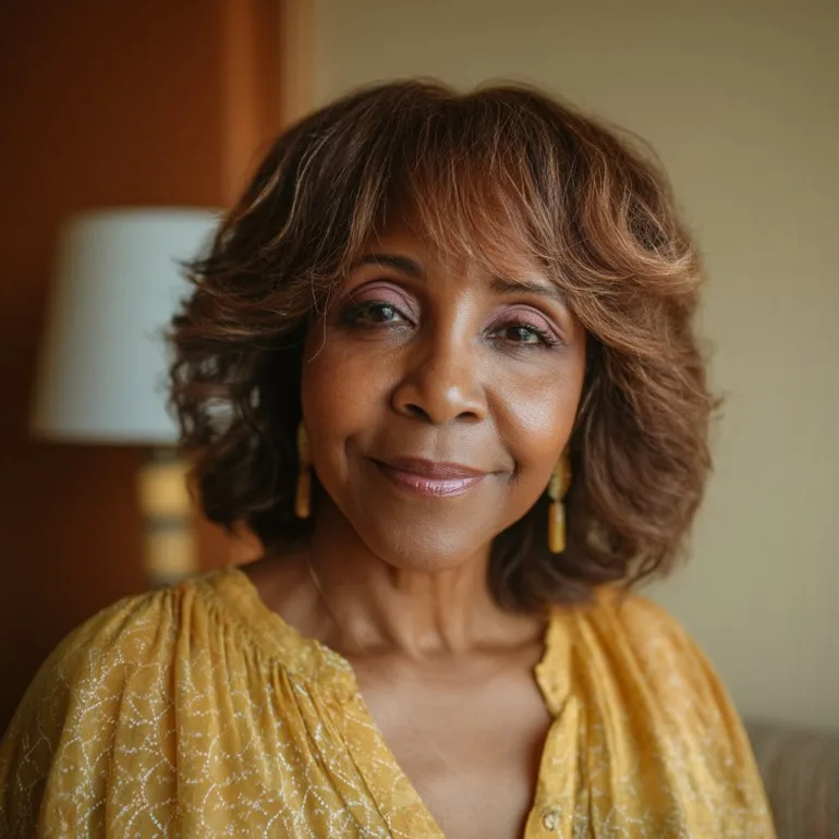 Textured Shoulder-Length Cut with Soft Volume