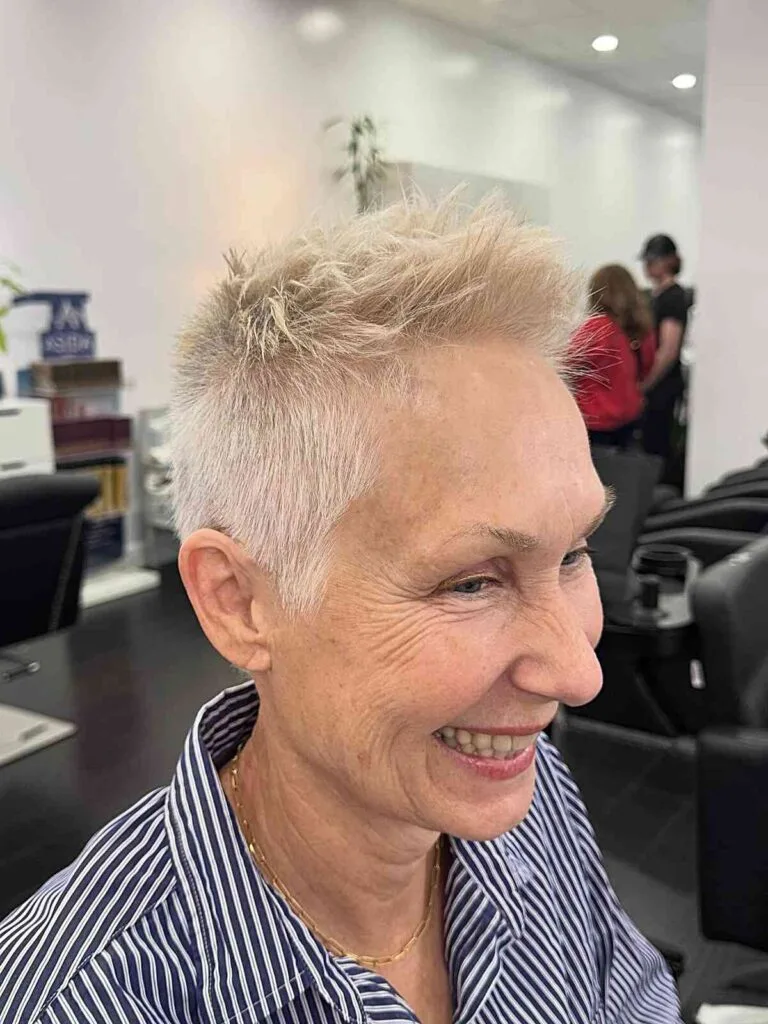 Textured Spiky Pixie Cut