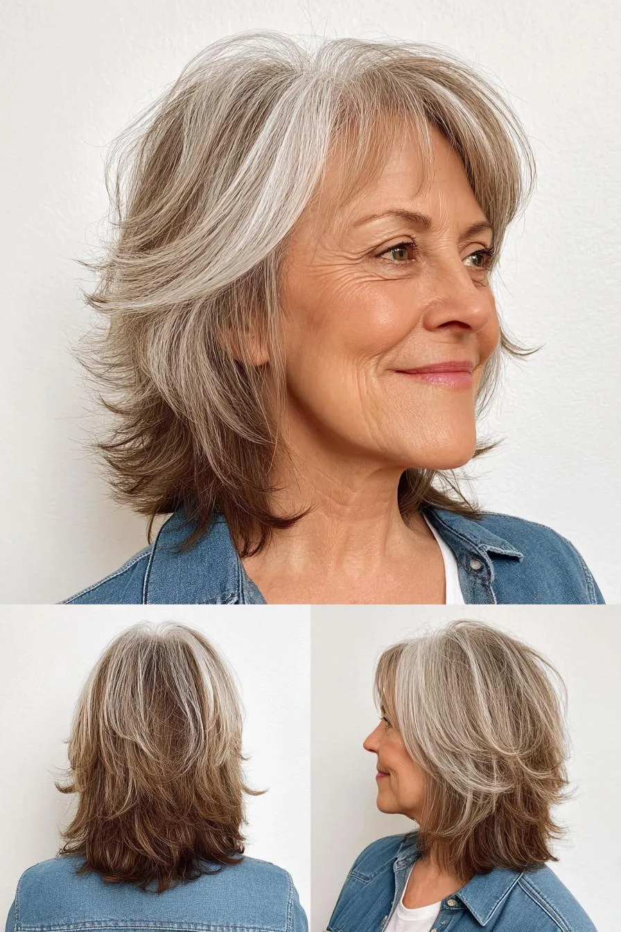 Youthful Textured Shag Layers