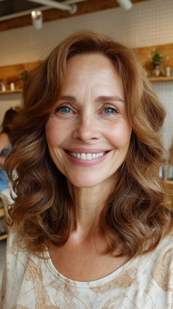 Beautiful Soft Curls with Subtle Layers
