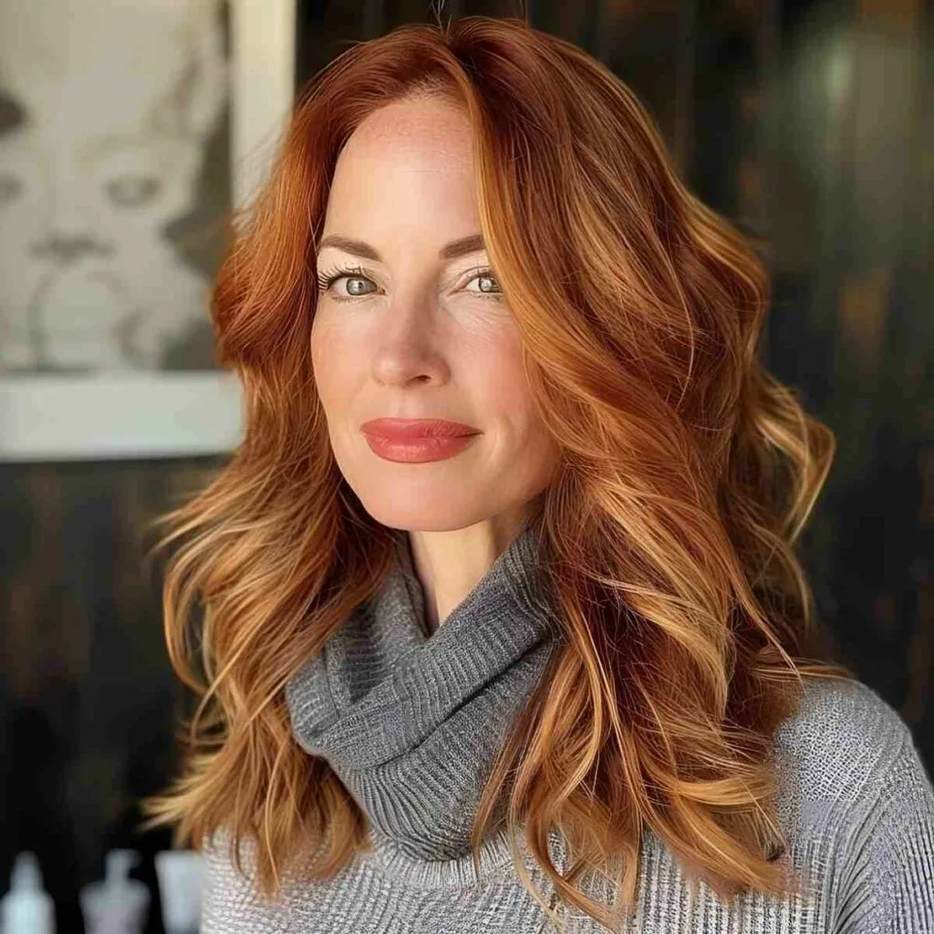 Chestnut Pumpkin Bread Autumn-Inspired Color for 40-Year-Old Women