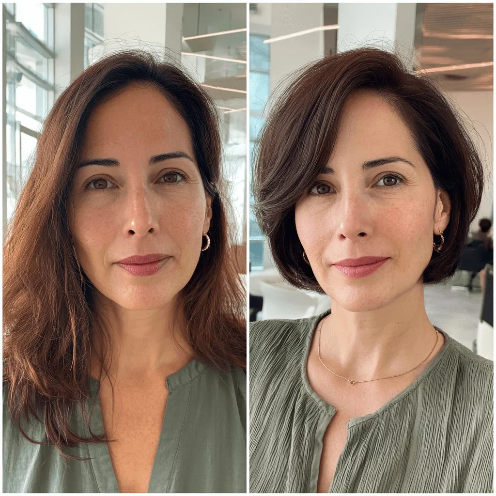 Chic A-Line Bob with Soft Volume