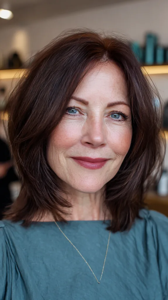 Chic Layered Cut with Subtle Movement