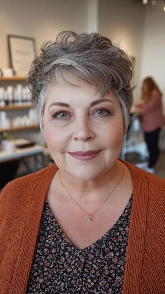 Chic Short Layered Pixie Cut with Soft Texture