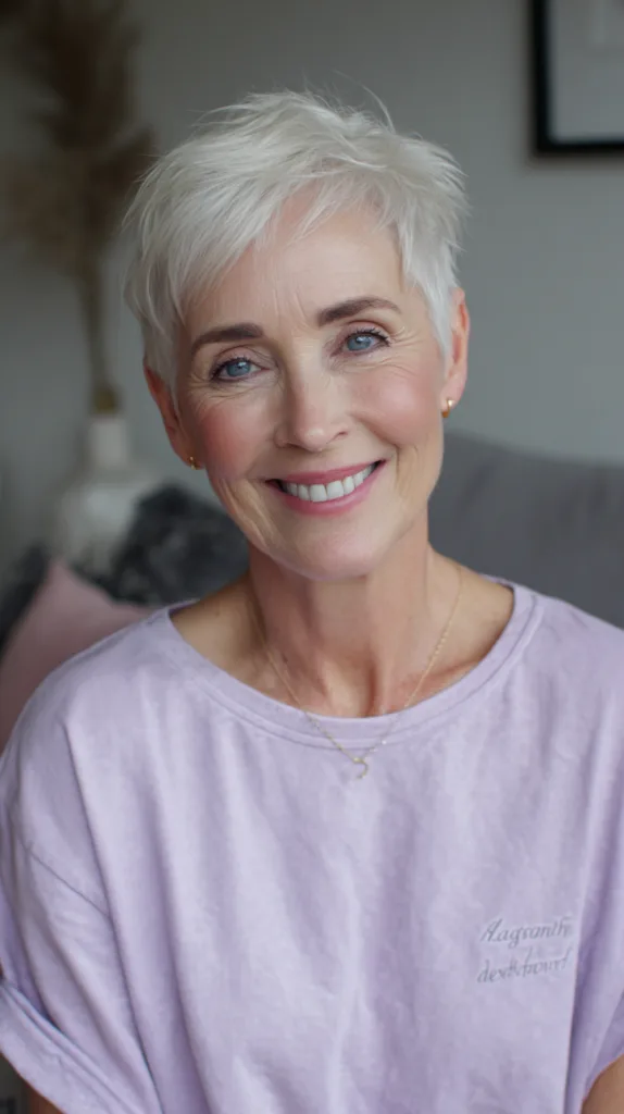 Chic Short Textured Pixie Cut
