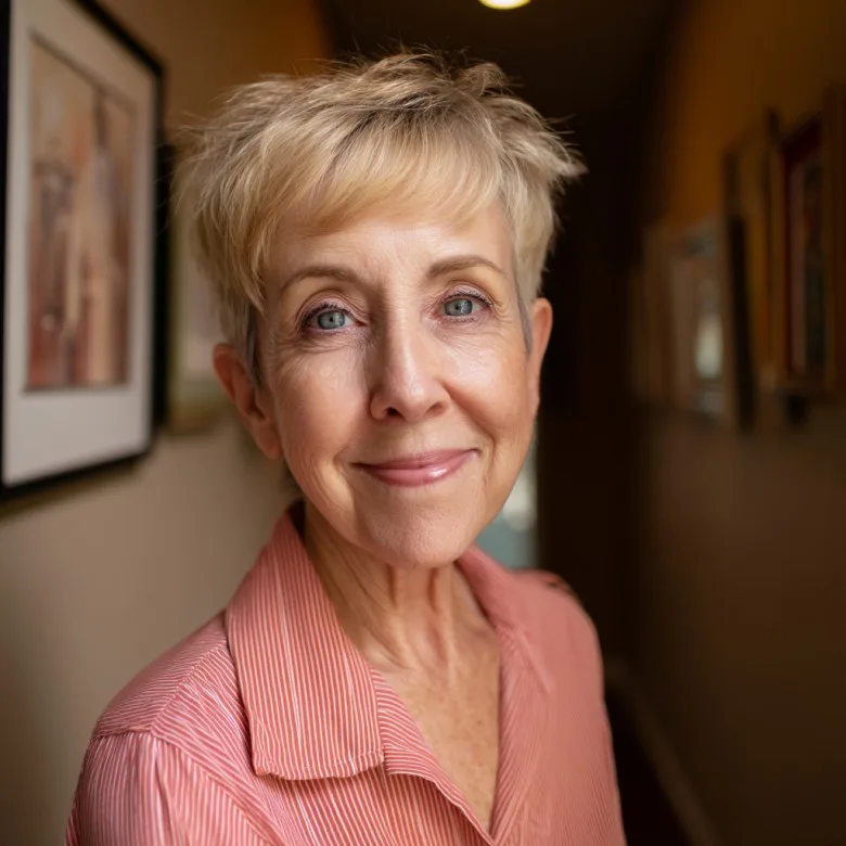 Chic Soft Pixie with Textured Layers