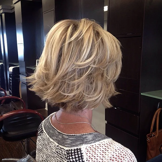 Chic Textured Bob with Soft Layers