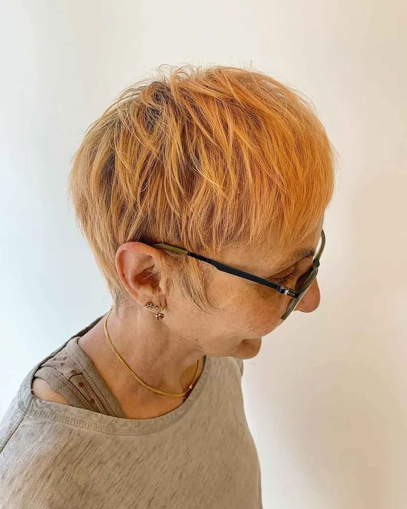 Chic Textured Pixie Hairstyle