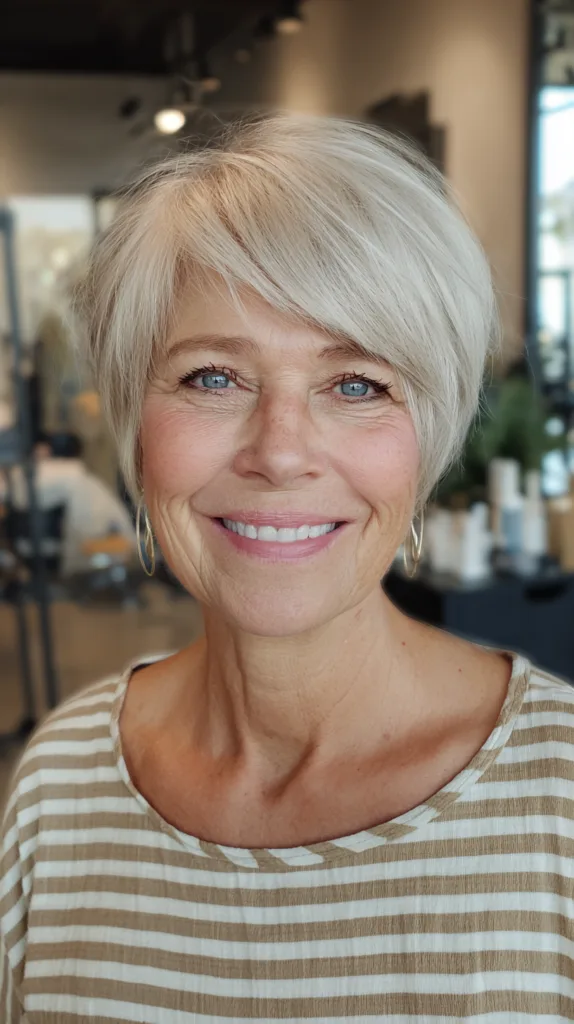 Chic Textured Short Bob