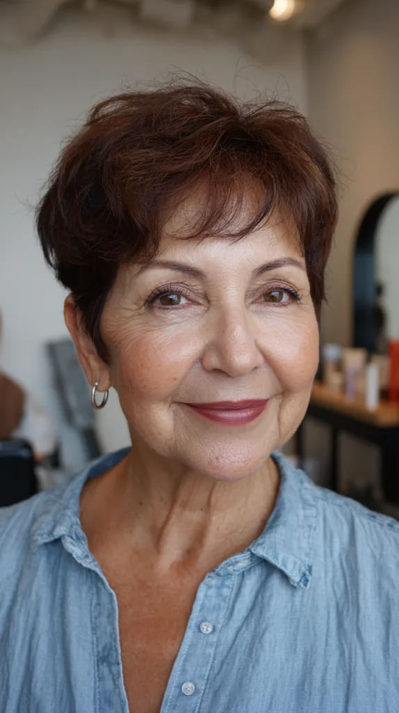 Chic Textured Short Cut with Gentle Layers