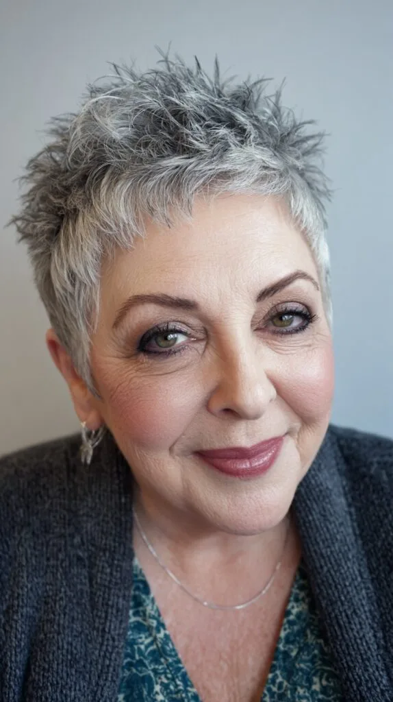 Choppy Pixie Cut with Textured Layers
