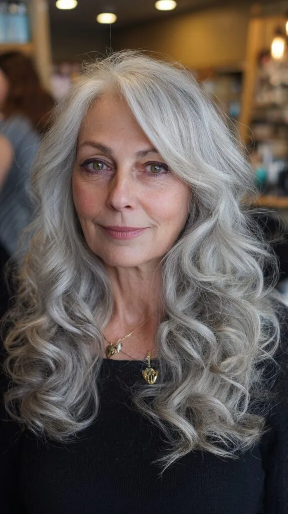 Classic Silver Waves with Styled Dimension