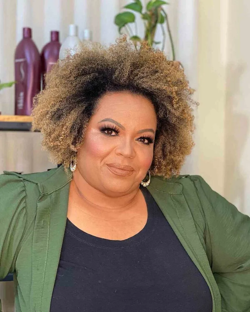 Curly Bob for Black Women