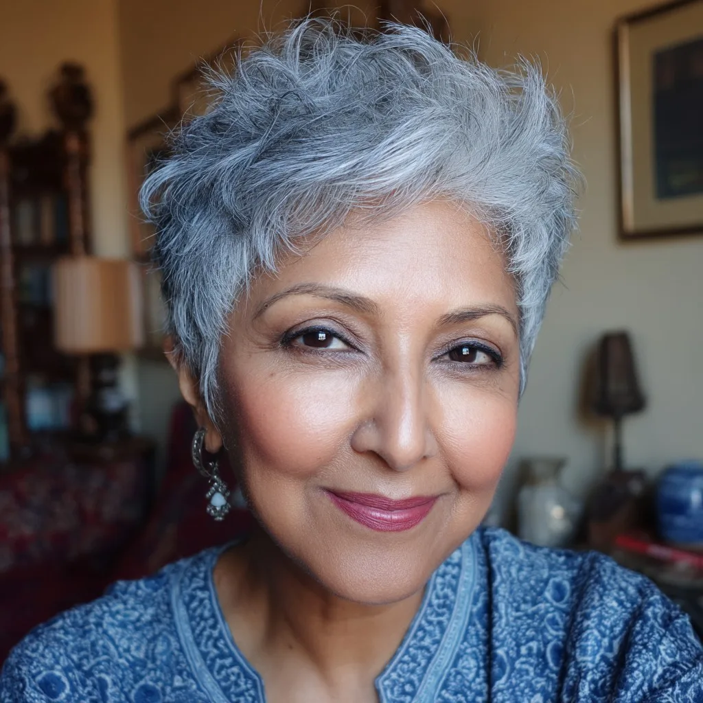 Dynamic Silver Pixie Bob with Textured Layers