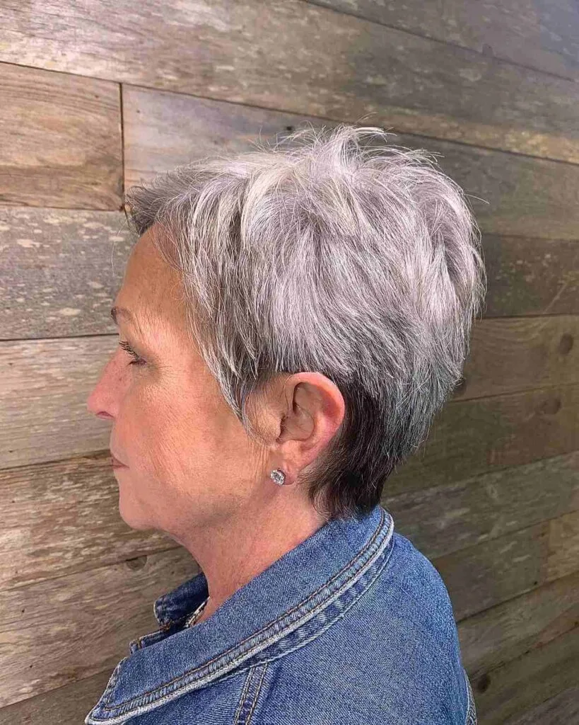 Effortless Soft Spiky Pixie for Women Over Sixty