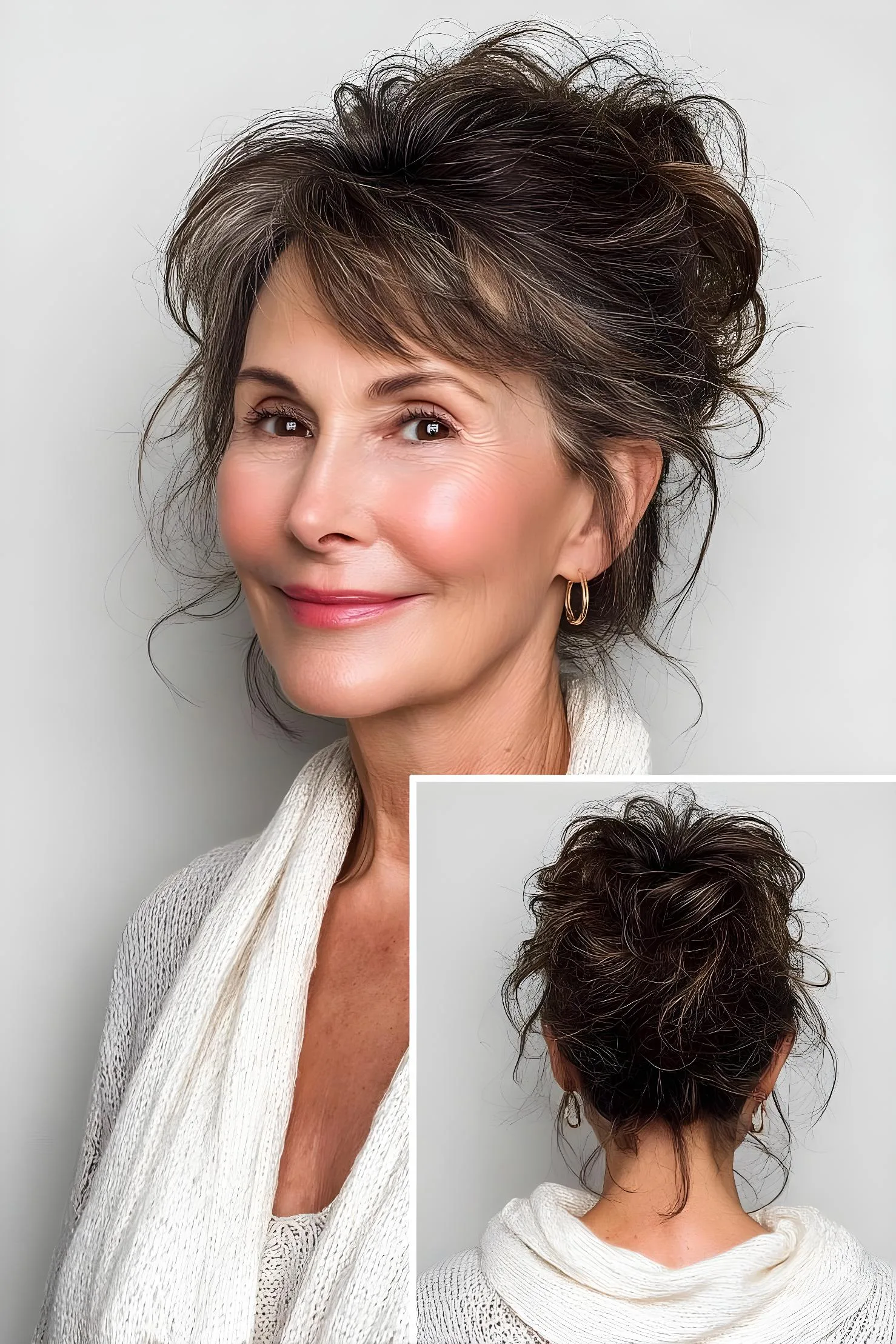 Elegant Wispy Updo