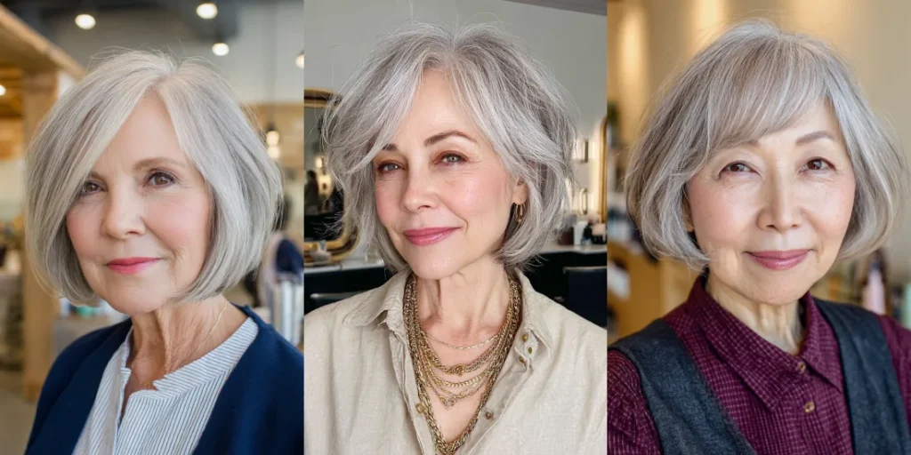 23 Voluminous Executive Bob Haircuts for Women Over 70 With Style