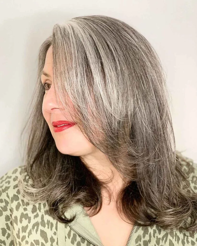 Framing Cut for fuller women over the age of 50