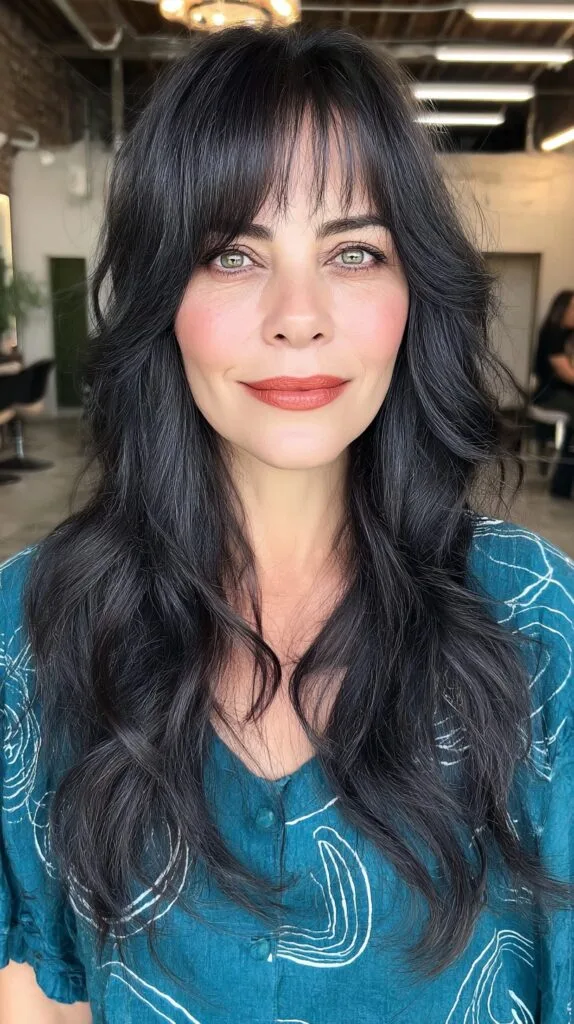 Glossy Raven Waves with Dynamic Layers