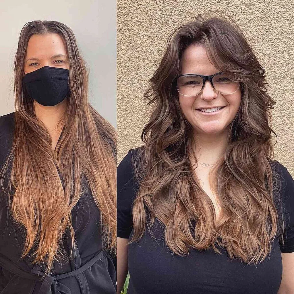 Lengthy Cut with Gentle Layers for women 40 and up