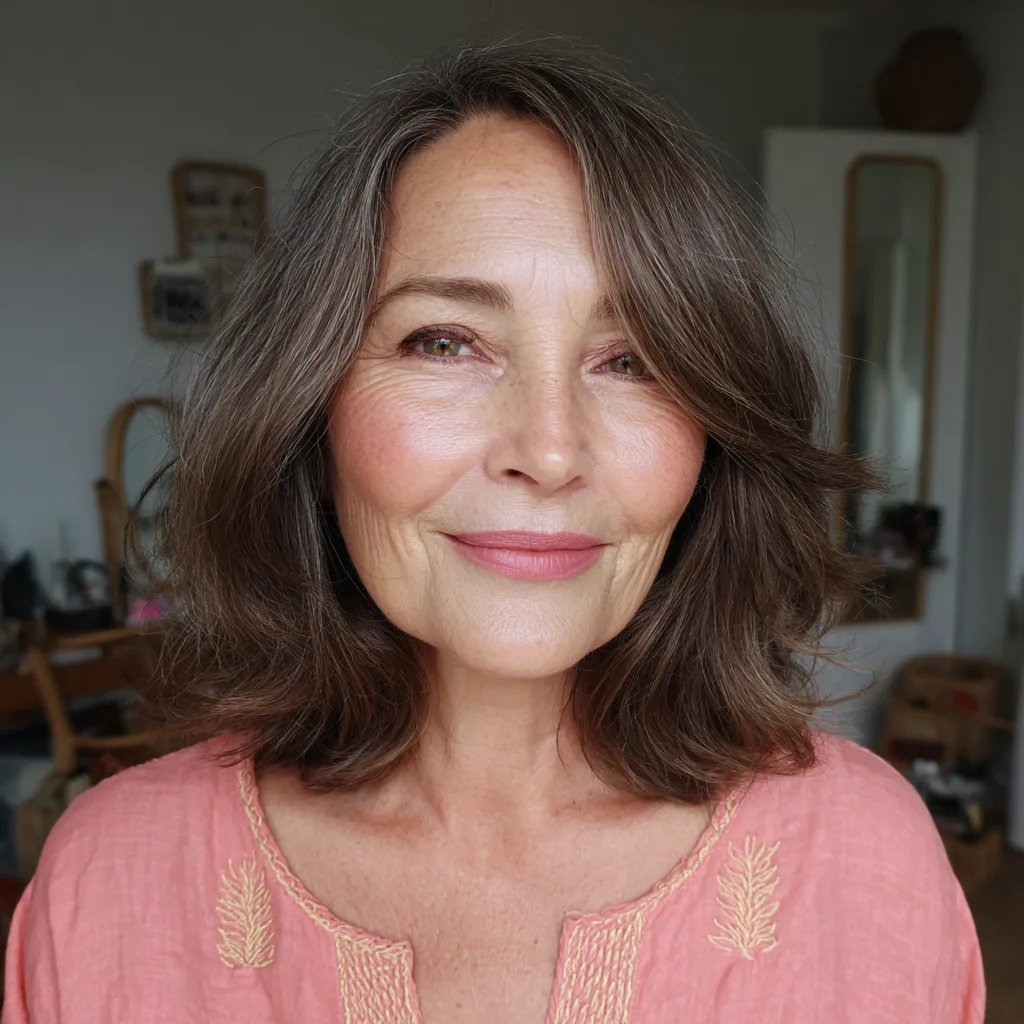 Modern A-Line Cut with Soft Waves