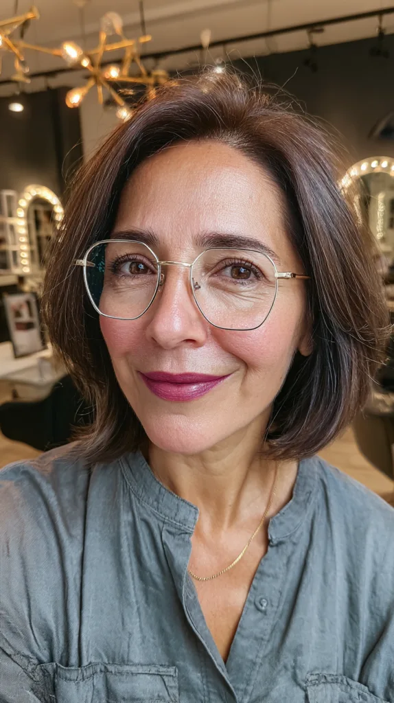 Modern Layered Bob with Subtle Texture