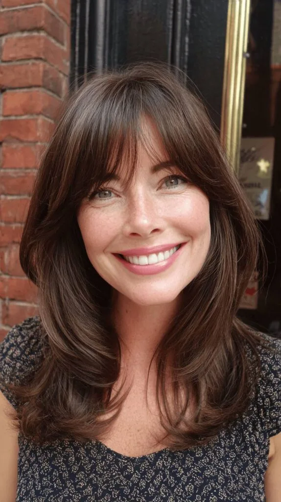 Modern Layered Cut with Subtle Face-Framing Layers