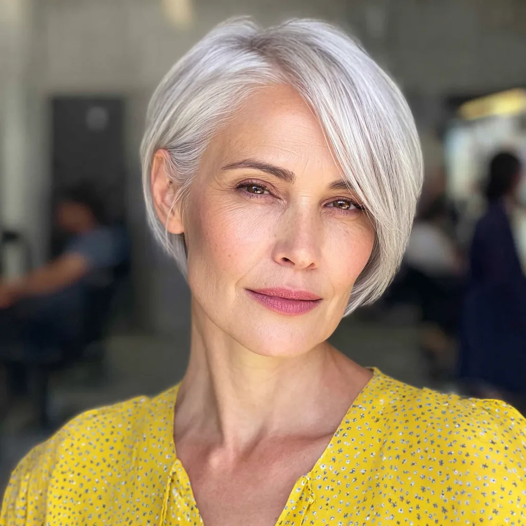 Modern Silvery Pixie Bob with Soft Side Sweep